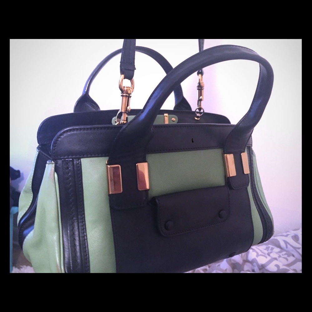 CHLOE little Alice handle strap handbag purse bag